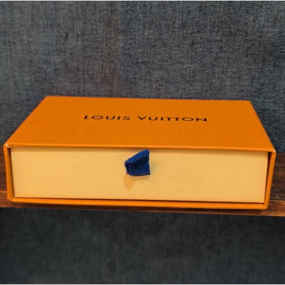 Authentic Louis Vuitton Empty Yellow Drawer Gift Box 5.5x4